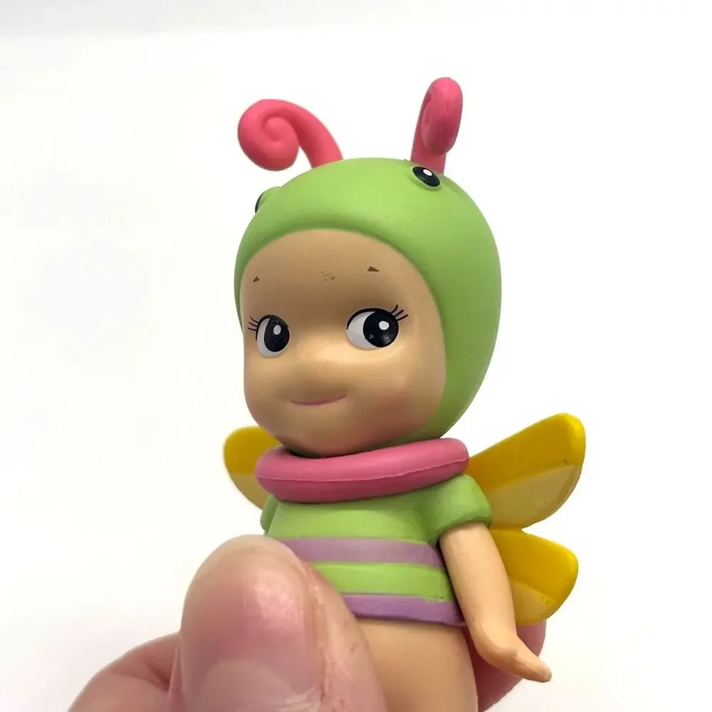 New Unbranded Kewpie/Angel Mini Figure in Dragonfly Costume, Open Box READ